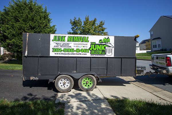 The Junk Collector junk removal truck